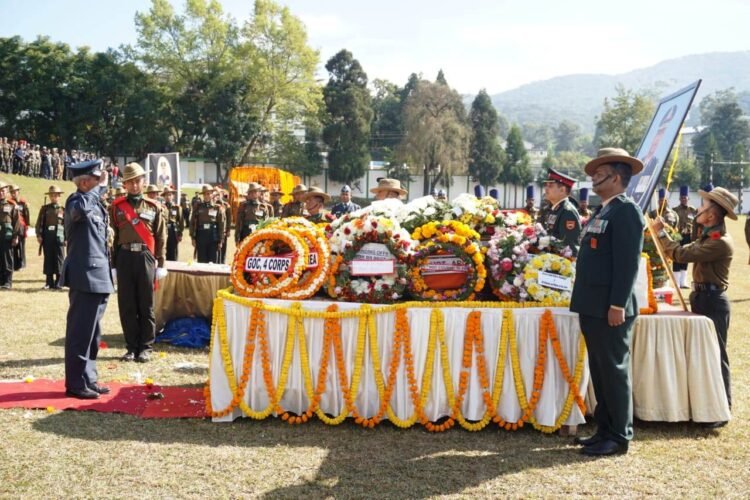 Lt Gen Panchanathan cremated with military honours in Shillong