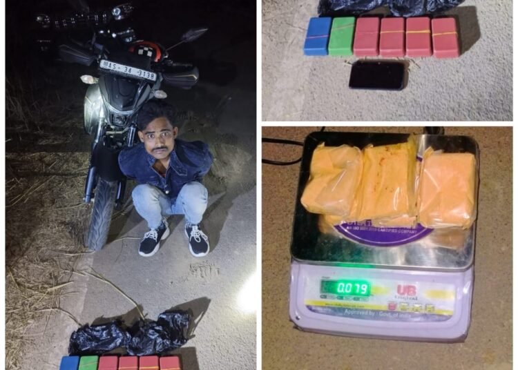 One arrested with Rs 1.5 lakh worth heroin