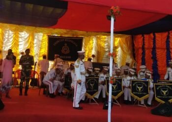 BSF band plays at RKM Sohbar