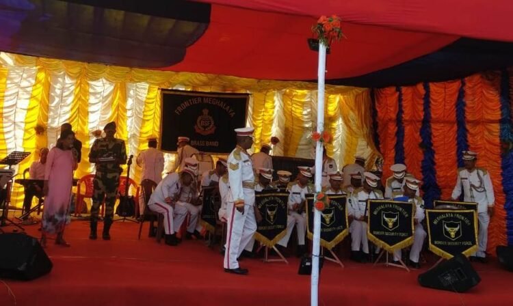BSF band plays at RKM Sohbar
