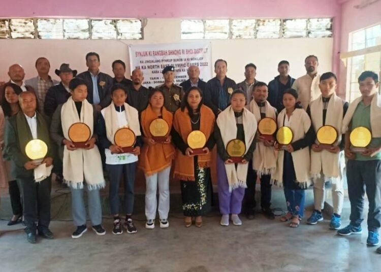 Ri Bhoi athletes felicitated