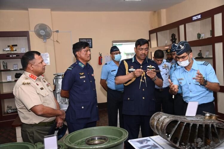 Bangladesh Air Force Chief visits IAF station in Barrackpore
