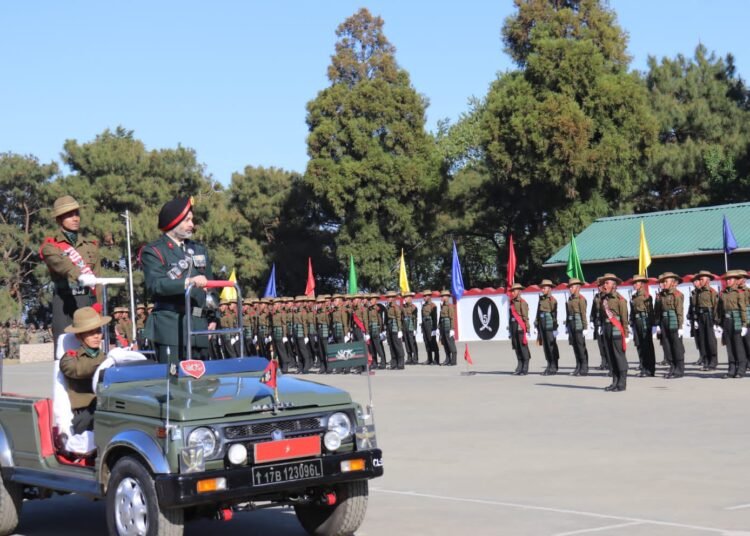 165 soldiers inducted at passing out parade in GTC