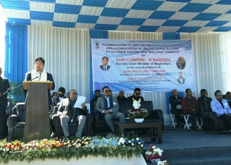 Meghalaya the only state to receive bonus package under JJM: CM