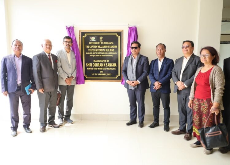 Capt WA Sangma State University gets new building