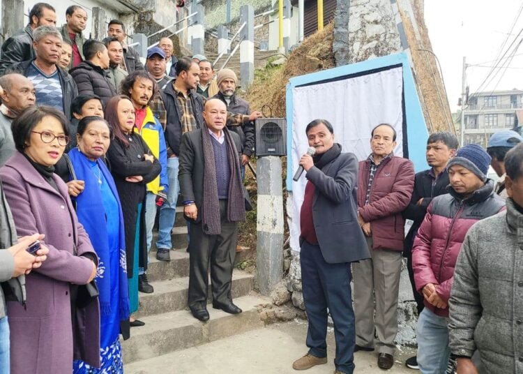 Base laid for road project from Lower Lumparing to Laban