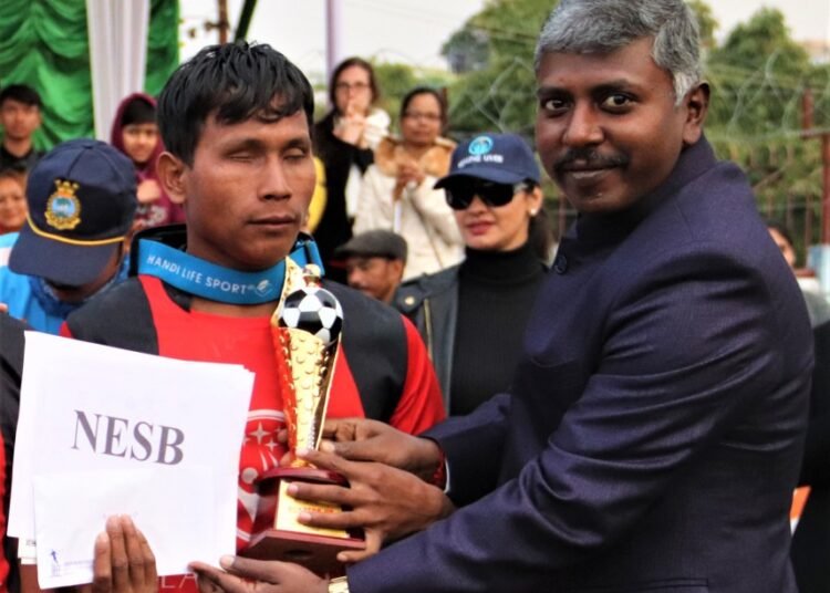 Blind footballer to be awarded this year’s Kiang Nangbah Award