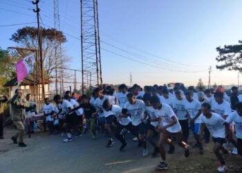 Meghalaya Day run held in EJH