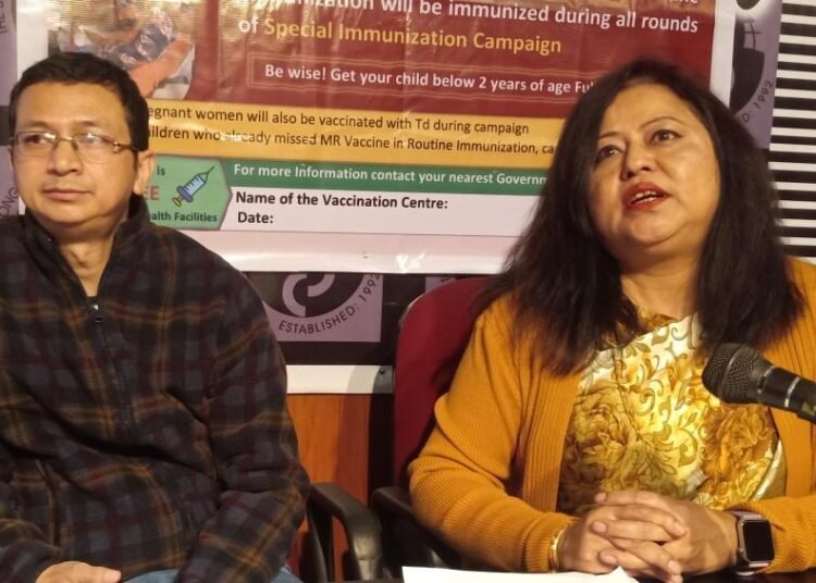 Special campaign to vaccinate infants