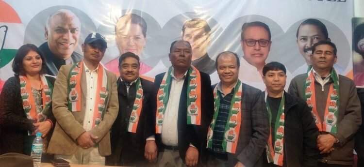 50 BJP members decamp for Congress