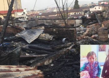 Mother’s plan to stitch new school uniforms cut short in fire