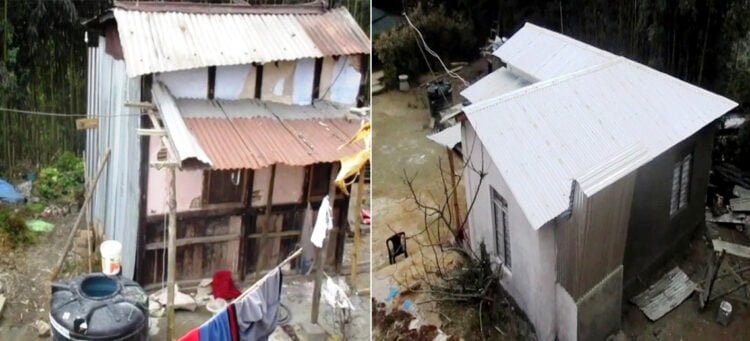 Philanthropist builds home for widowed mother