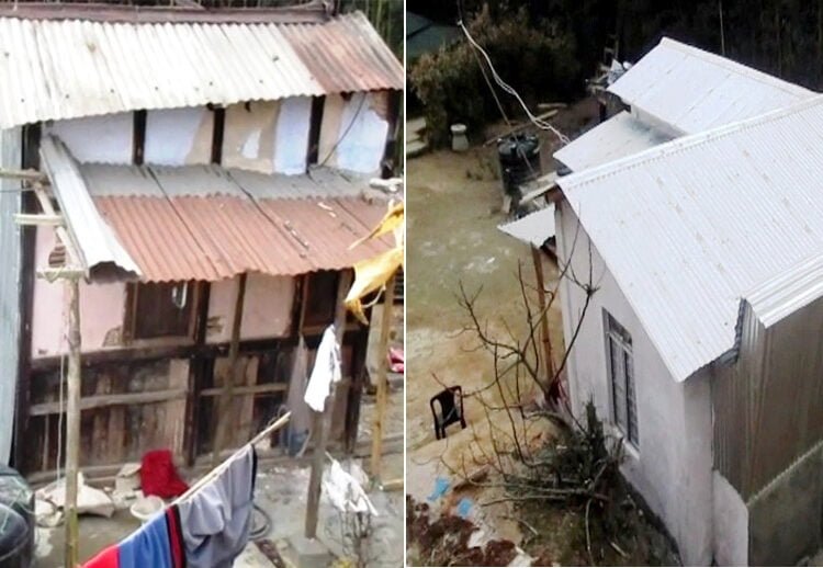 Philanthropist builds home for widowed mother