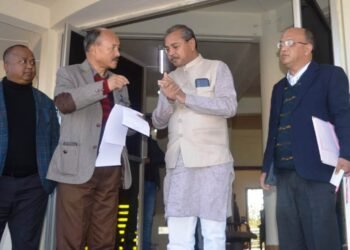 Minister reviews central schemes in Mawkyrwat