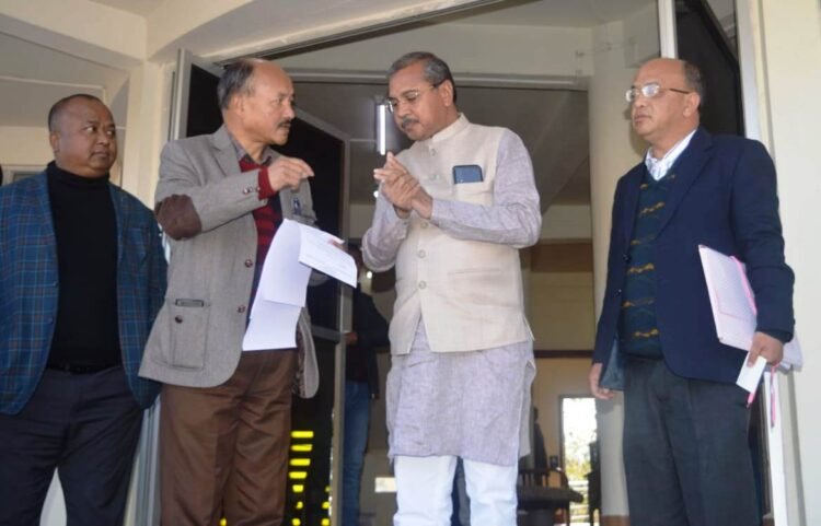 Minister reviews central schemes in Mawkyrwat