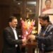 NEHU VC meets Union education minister