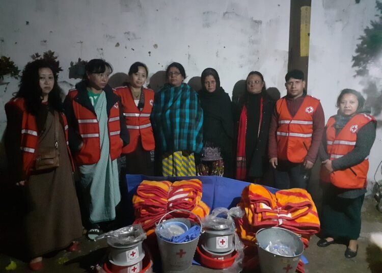 12 people displaced as fire engulfs Laban home