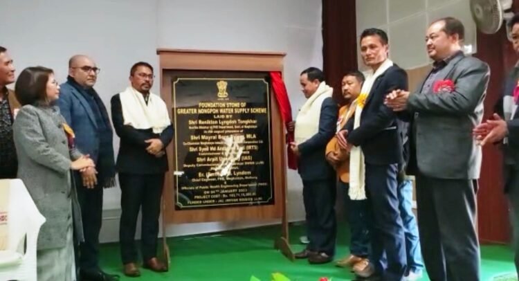 Foundation stone laid for 20 villages water project