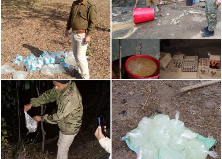 Illegal liquor seized