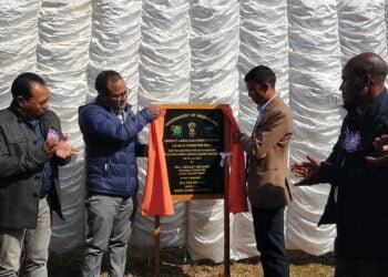 Base laid for block office complex in Ranikor