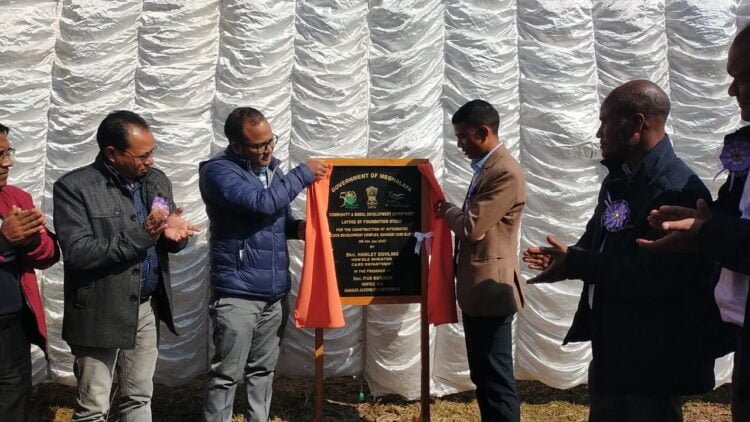 Base laid for block office complex in Ranikor