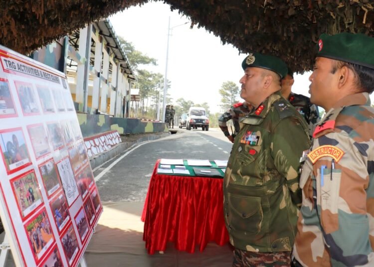 General reviews progress of first Agniveer batches in Shillong