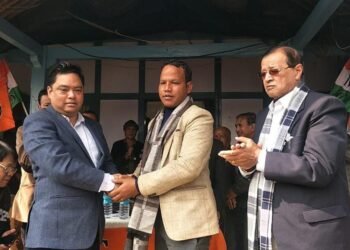 Former Dy CM campaigns for TMC Jowai candidate