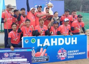 Langsning win Maitshaphrang Khasi League T20 final