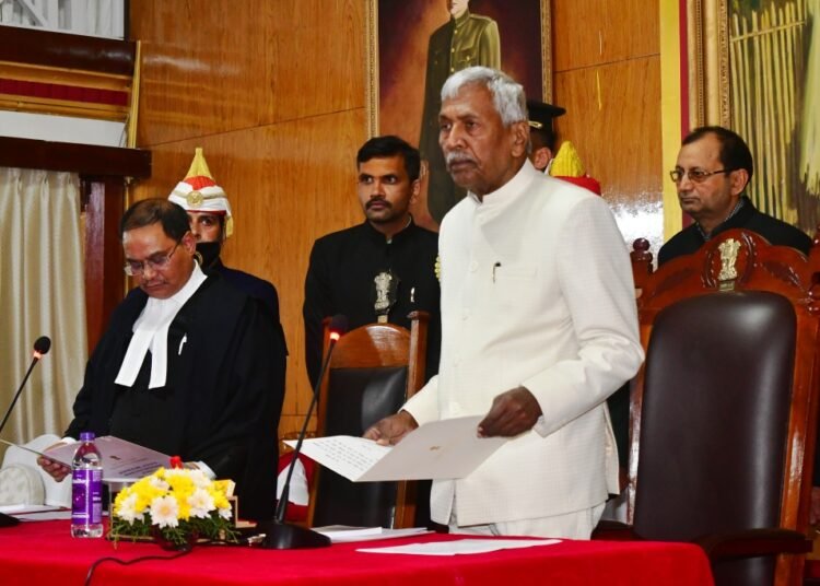 Phagu Chauhan takes oath as new Meghalaya Guv