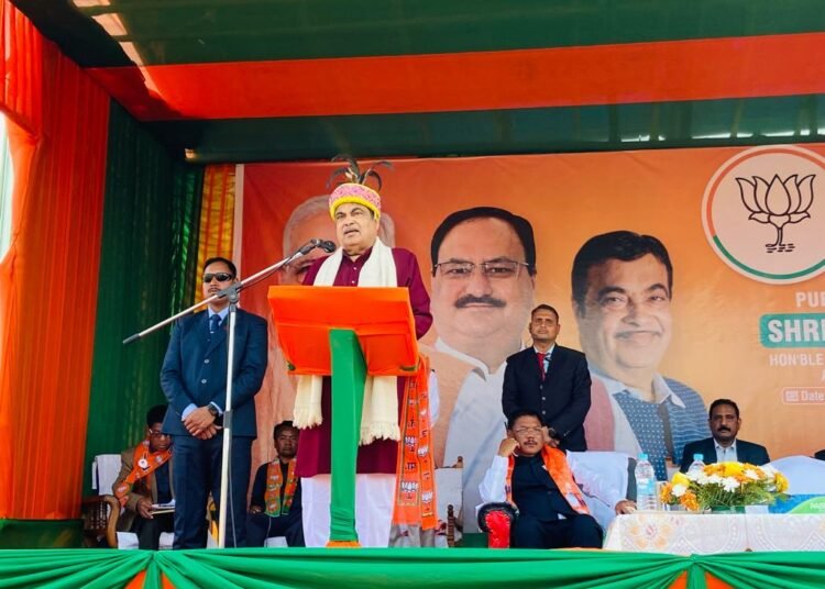 Gadkari promises road infrastructure for Meghalaya