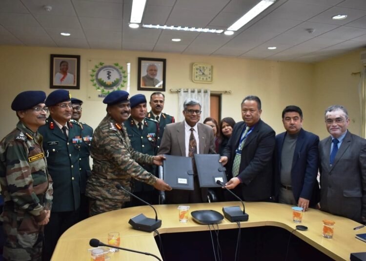 Indian Army, NEIGRIHMS sign MOA to benefit Meghalaya veterans