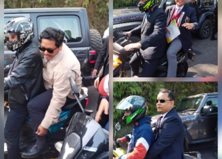 HITO files FIR against CM, others for not wearing helmet