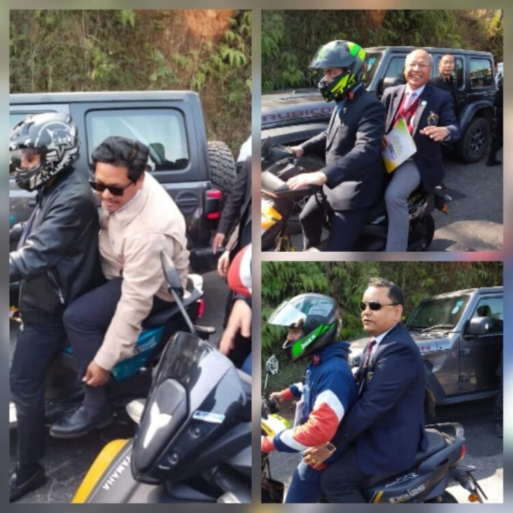 HITO files FIR against CM, others for not wearing helmet