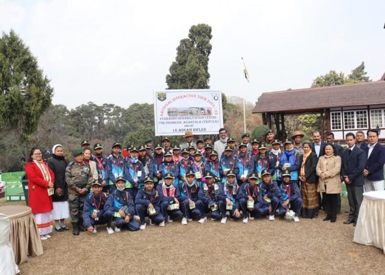 35 differently-abled children visit Raj Bhavan