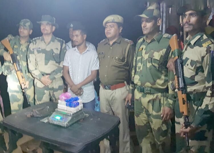 BSF-police seize yaba in West Garo Hills