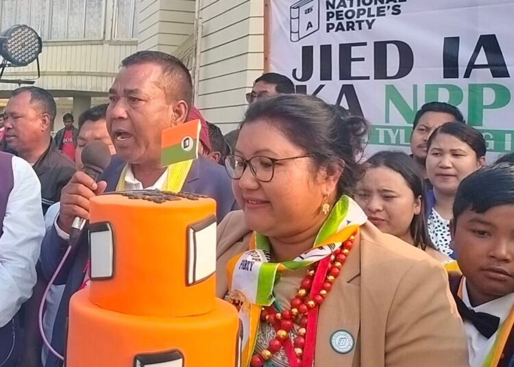 First woman MLA from Jaiñtia Hills