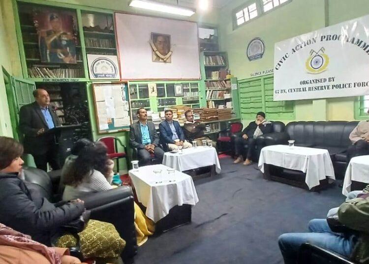 CRPF repairs Rilbong library