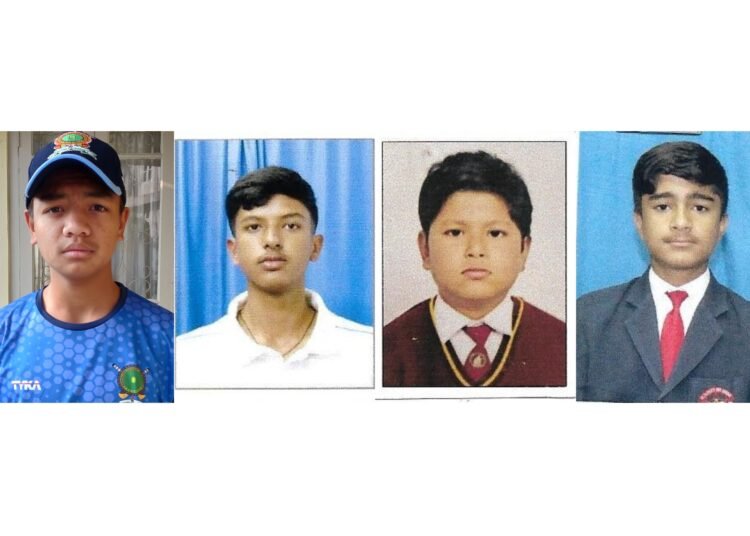 4 Meghalaya boys selected by National Cricket Academy for zonal camp
