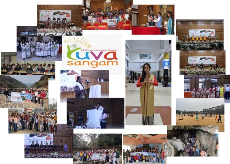 NEHU bids farewell to UP Yuva Sangam team