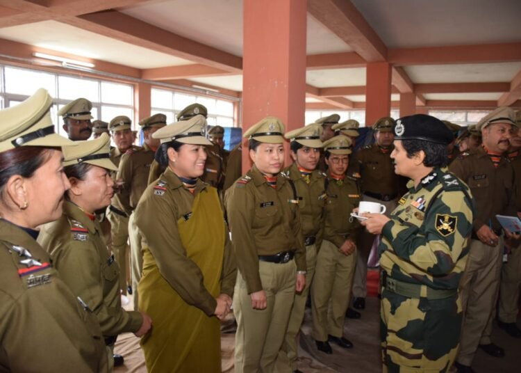 BSF ADG visits Meghalaya frontier