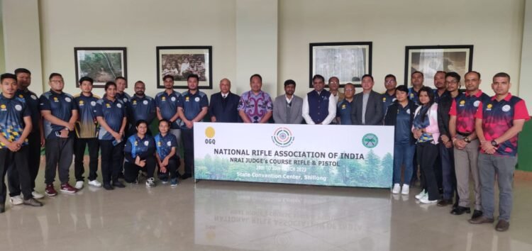 25 register for first NRAI shooting judges course in Shillong