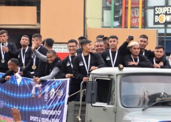 Meghalaya football team hailed for historic success