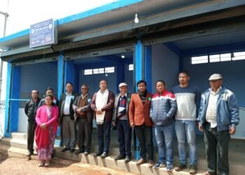 Crop insurance policy distribution in Mairang