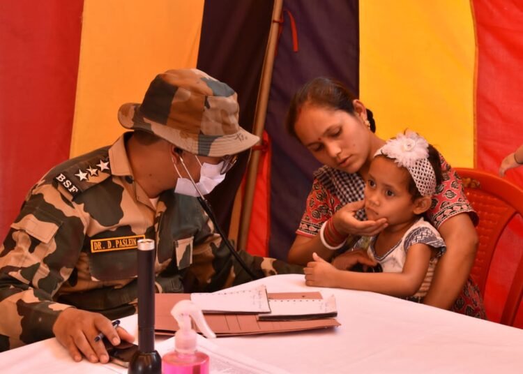 BSF holds medical camp in WJH
