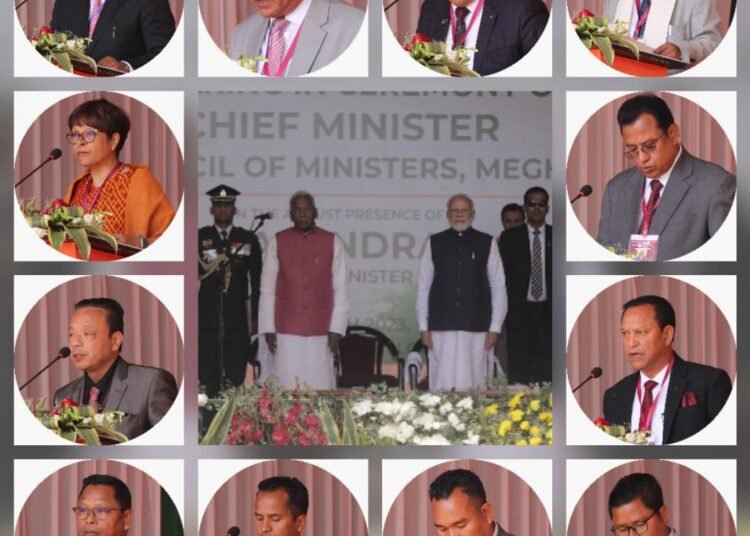 Conrad takes oath; Sniawbhalang joins Prestone as Dy CM