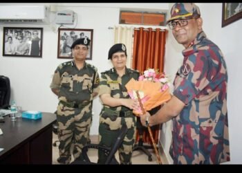 BSF Addl DG reviews preparedness of Meghalaya force