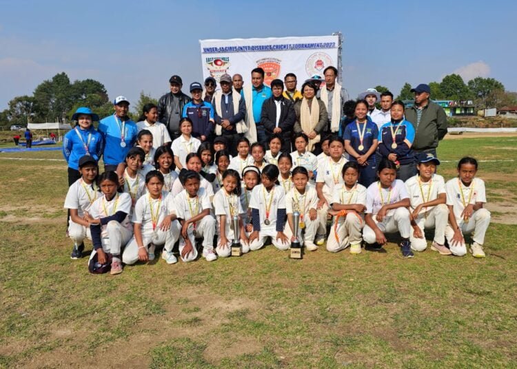 South Garo Hills win final of U-14 Girls Inter District Cricket in sensational style