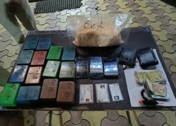 Drug peddlers caught with heroin in Ri-Bhoi