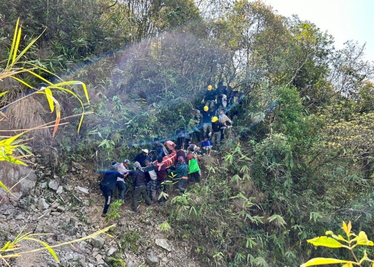 SDRF recovers second body from Rngain landslide