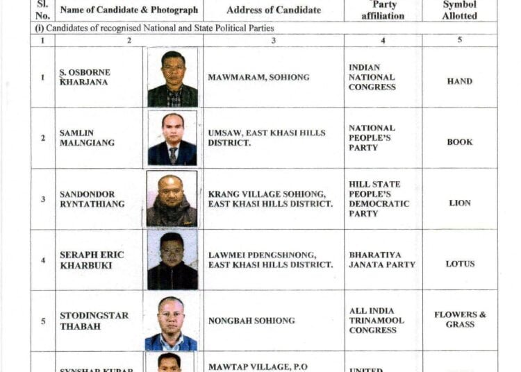 Sohiong set for multi-corner contest